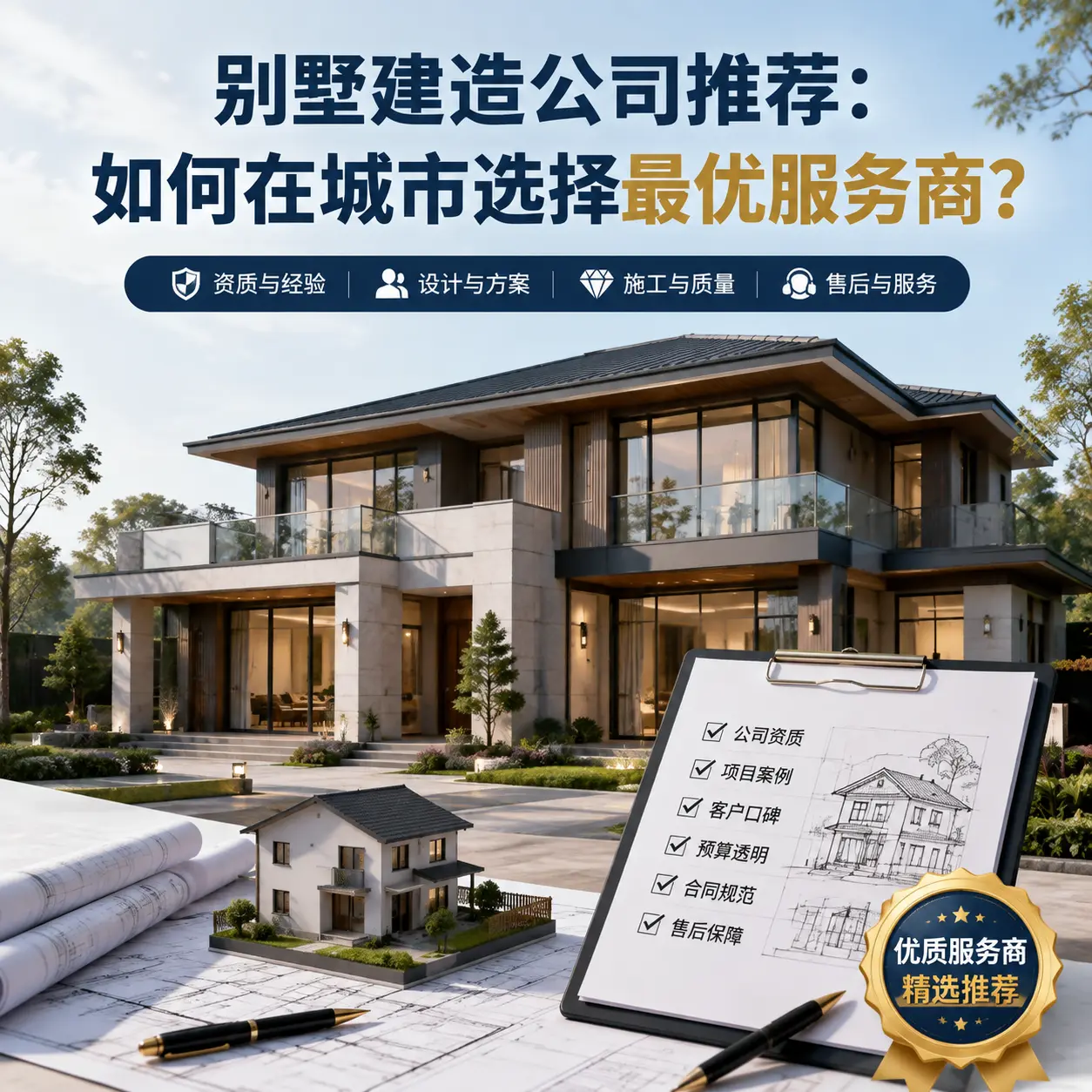 别墅建造公司推荐:如何在 汇川 选择最优服务商?