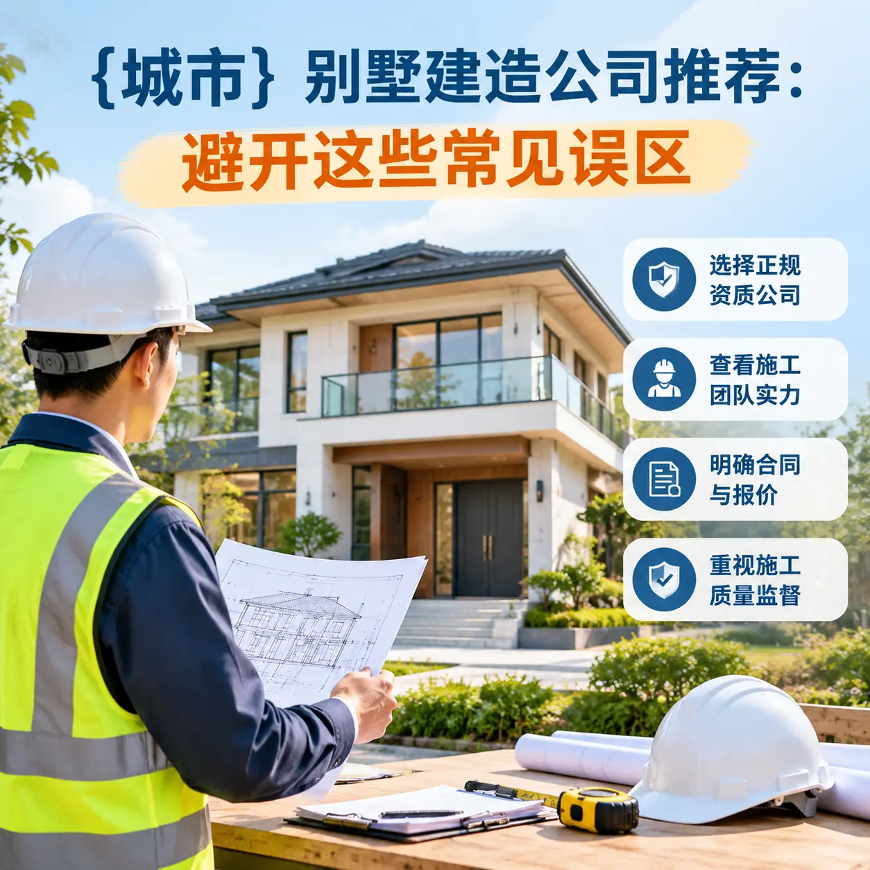 汇川 别墅建造公司推荐：避开这些常见误区