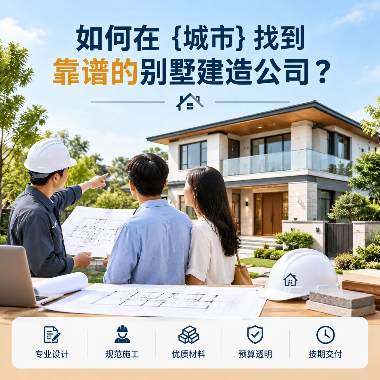 如何在 汇川 找到靠谱的别墅建造公司？