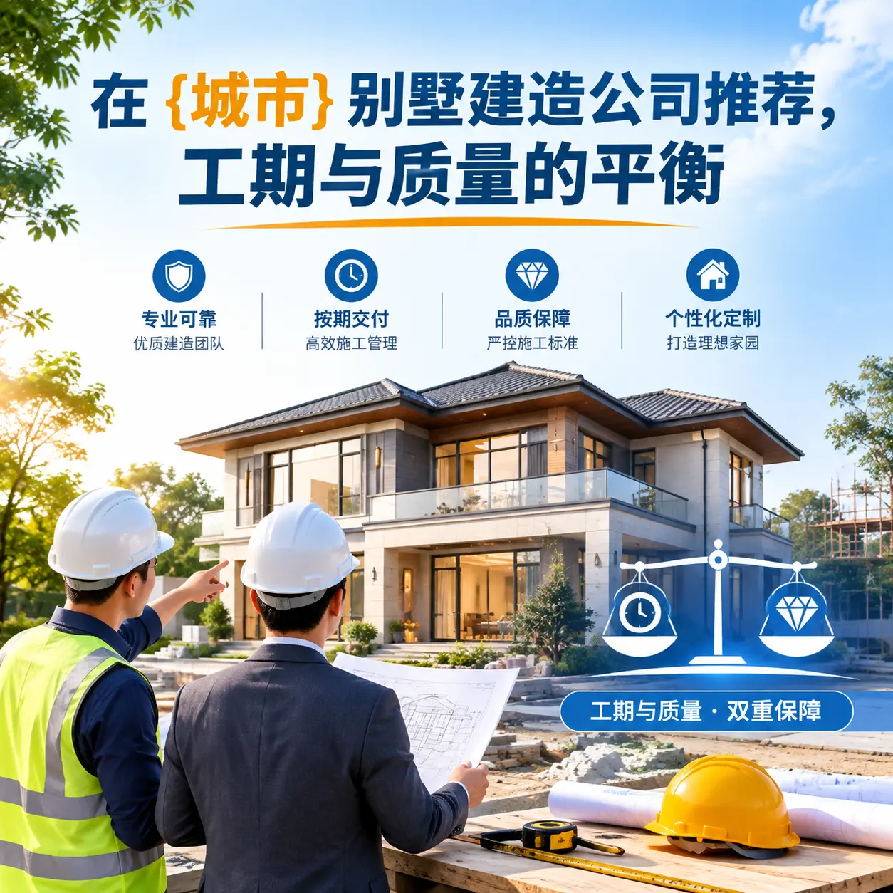 在 汇川 别墅建造公司推荐，工期与质量的平衡