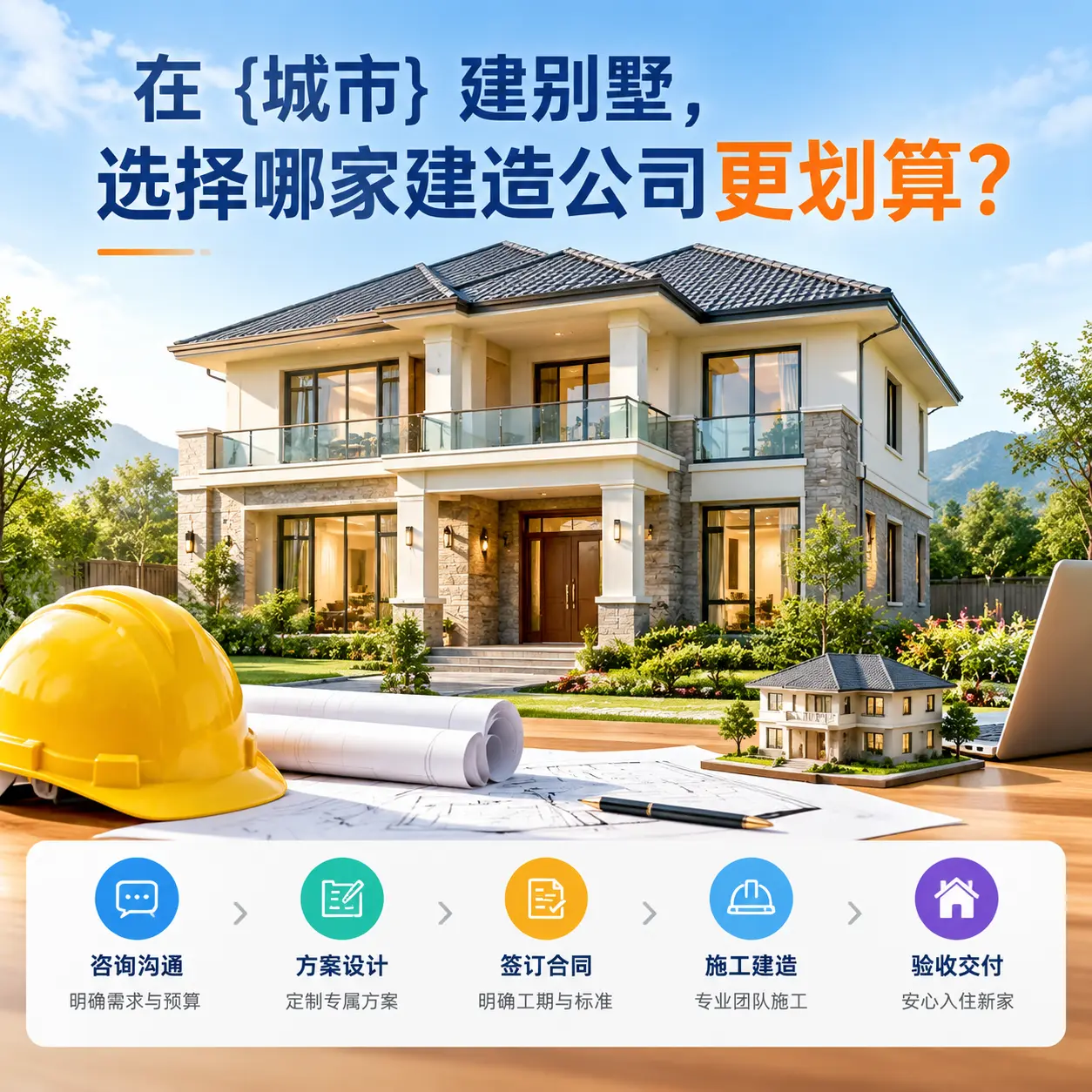 在 汇川 建别墅,选择哪家建造公司更划算?
