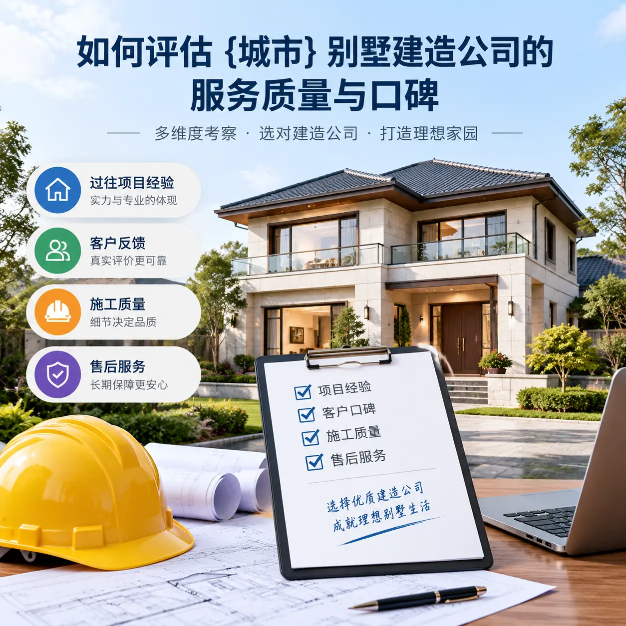 如何评估 汇川 别墅建造公司的服务质量与口碑
