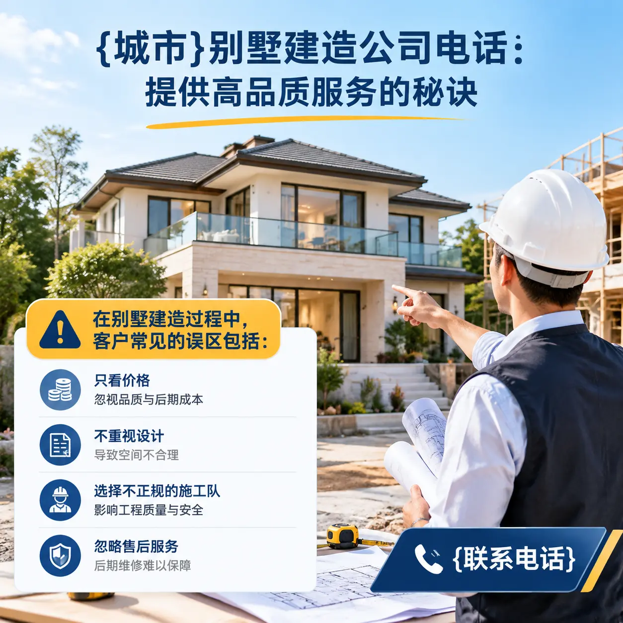 汇川别墅建造公司电话：提供高品质服务的秘诀