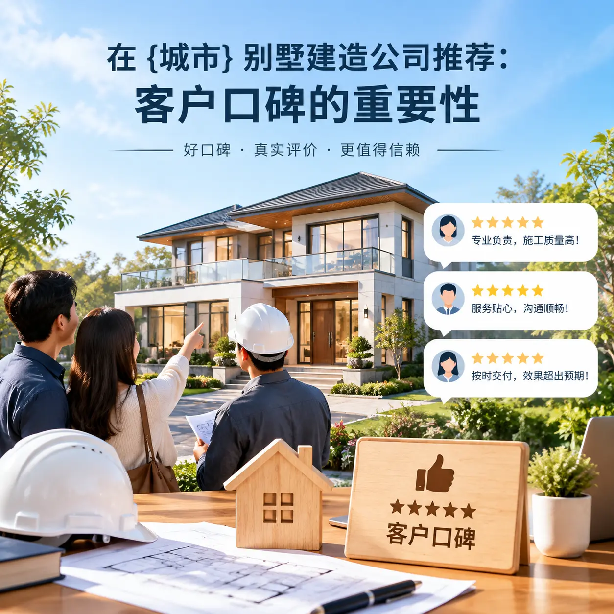 在 汇川 别墅建造公司推荐：客户口碑的重要性