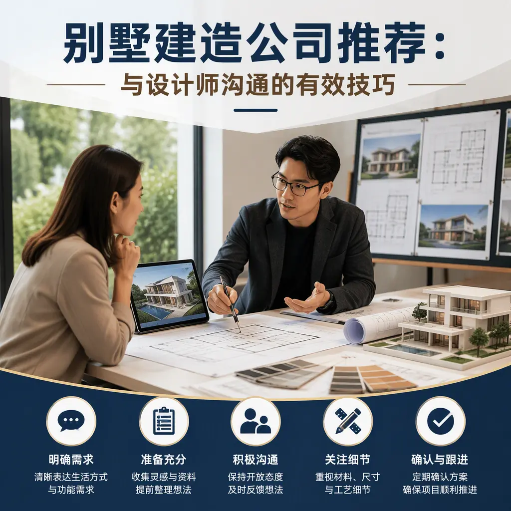 别墅建造公司推荐:与设计师沟通的有效技巧在 汇川