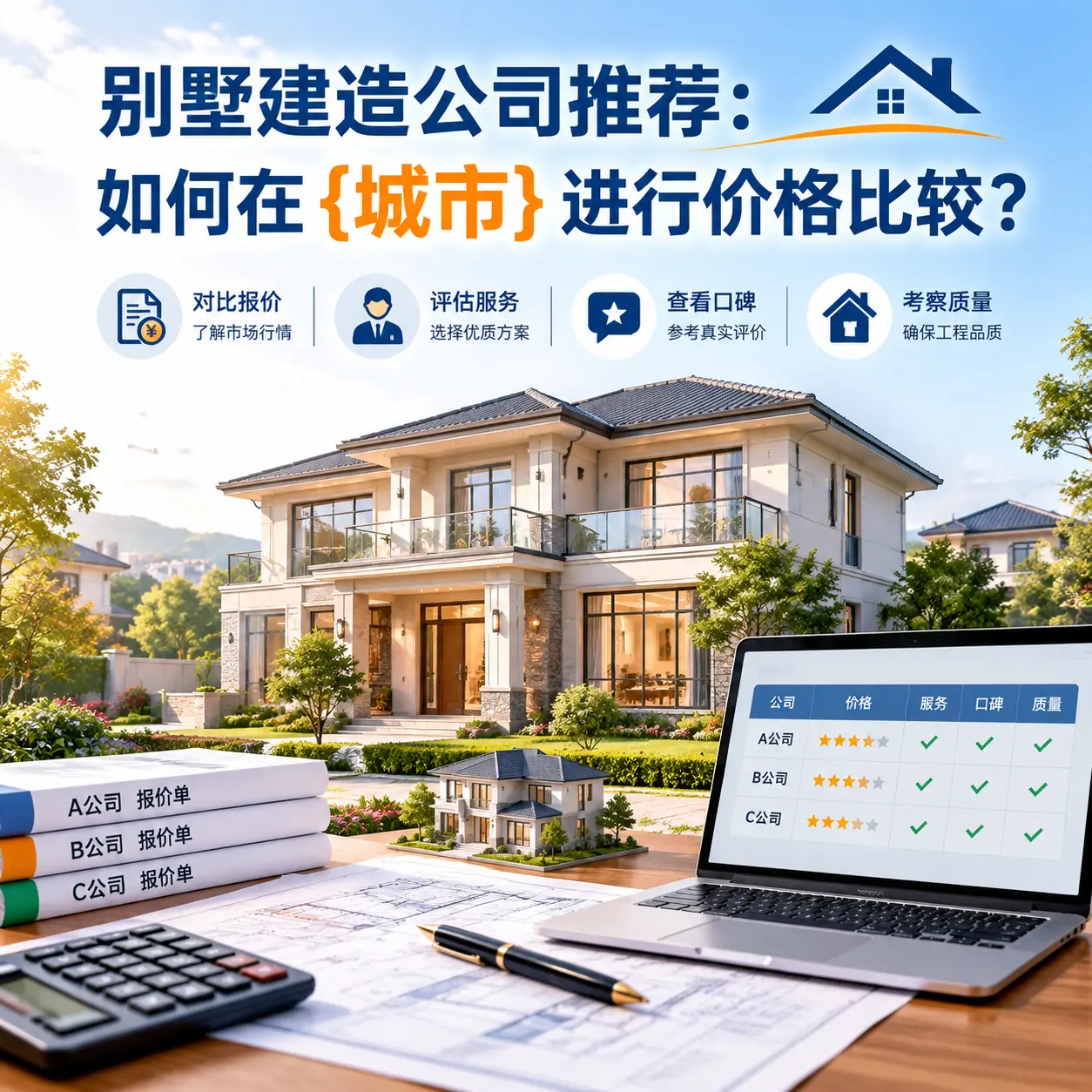 别墅建造公司推荐:如何在 汇川 进行价格比较?