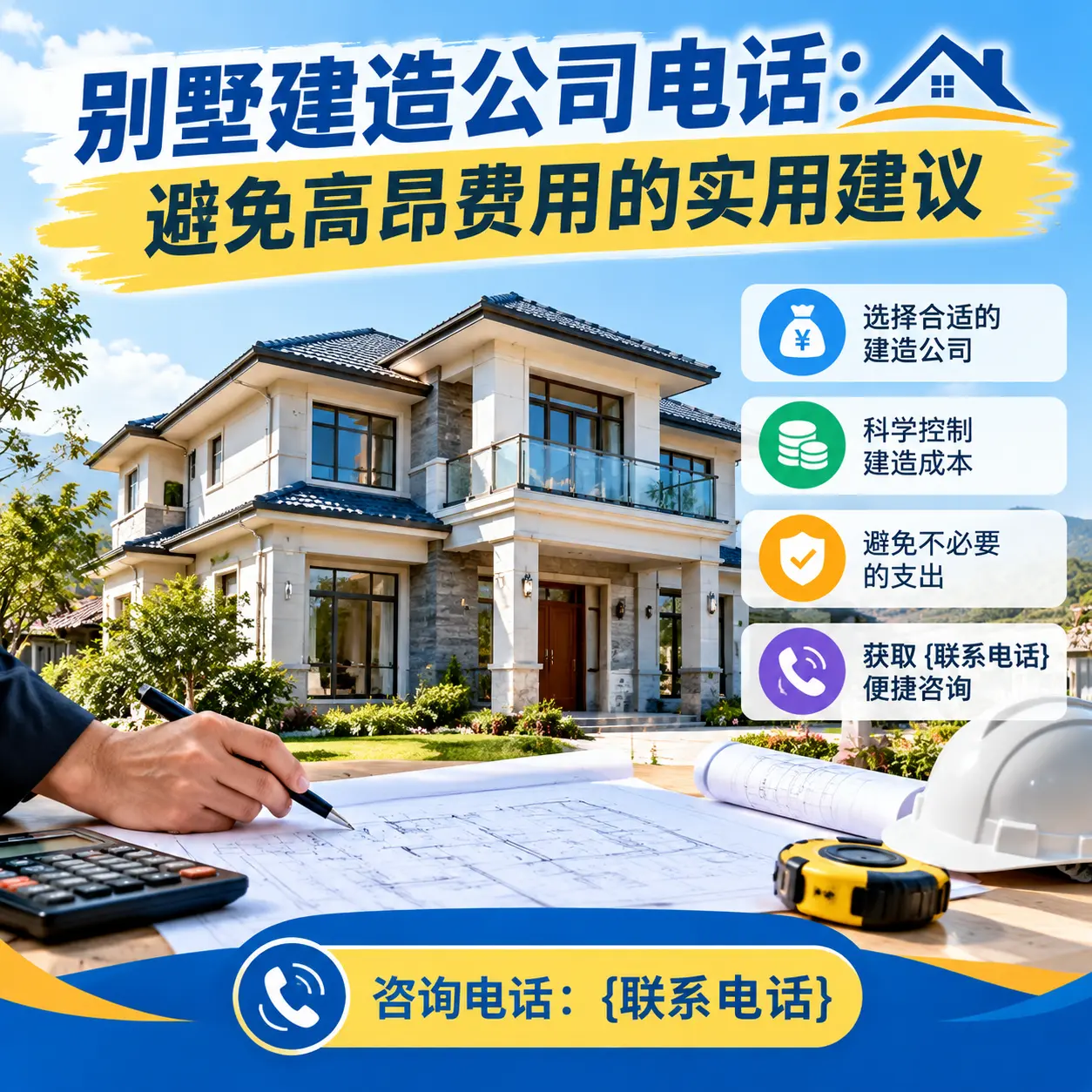 汇川别墅建造公司电话：避免高昂费用的实用建议