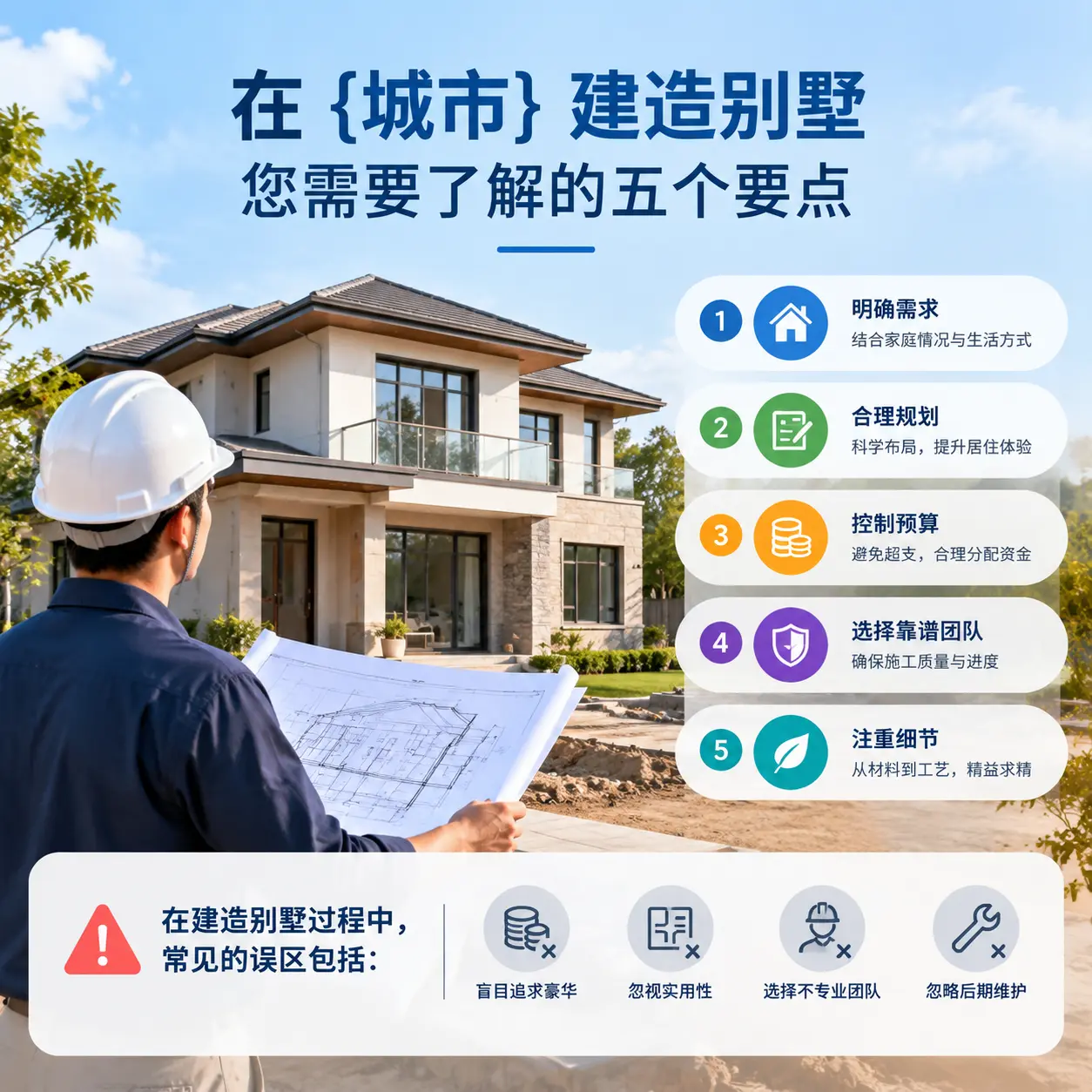 在 汇川 建造别墅,您需要了解的五个要点