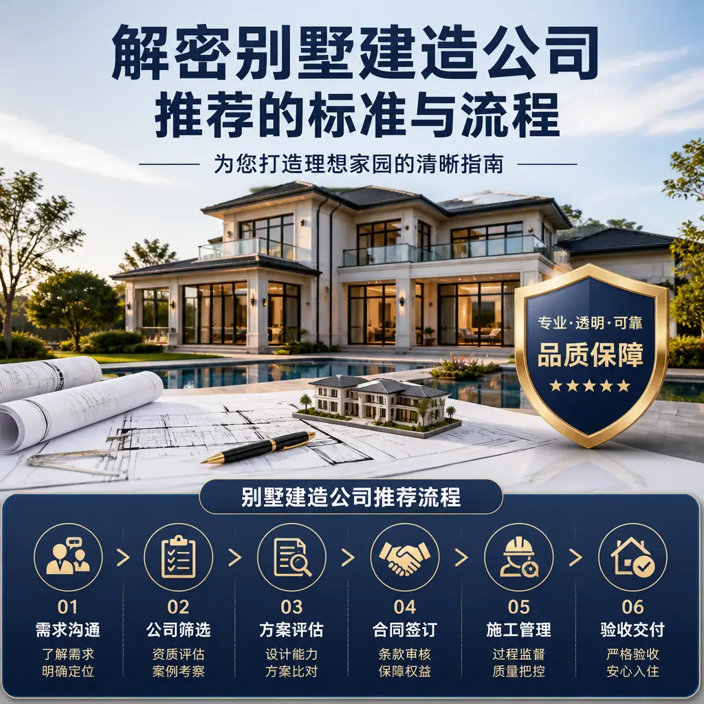 解密别墅建造公司推荐的标准与流程在 汇川